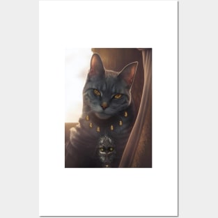 Mystic Mage Cat: Alluro Posters and Art